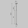 Трековый магнитный светильник Maytoni Skim TR191-1-3W4K-M-B