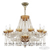 Подвесная люстра Bohemia Ivele Crystal 5413/12/300 G Amber/M-1F