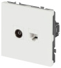 Розетка Эра Galaxy 15-3110-08 комбинированная RJ45+TV IP20 белый матовый Б0070790