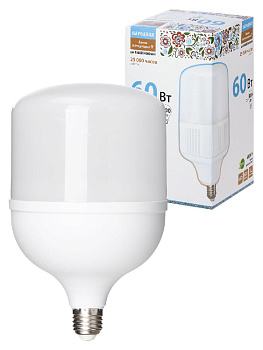Лампа светодиодная TDM Electric Народная E27 60W 6500K матовая SQ0340-1649