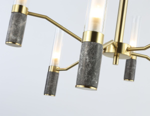 Люстра на штанге Ambrella Light High Light Ceramo Modern LH53353