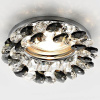 Встраиваемый светильник Ambrella Light Crystal K206 BK/CH