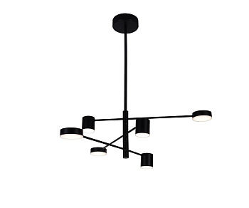 Люстра на штанге Kink Light Мекли 07650-6D,19(3000K)
