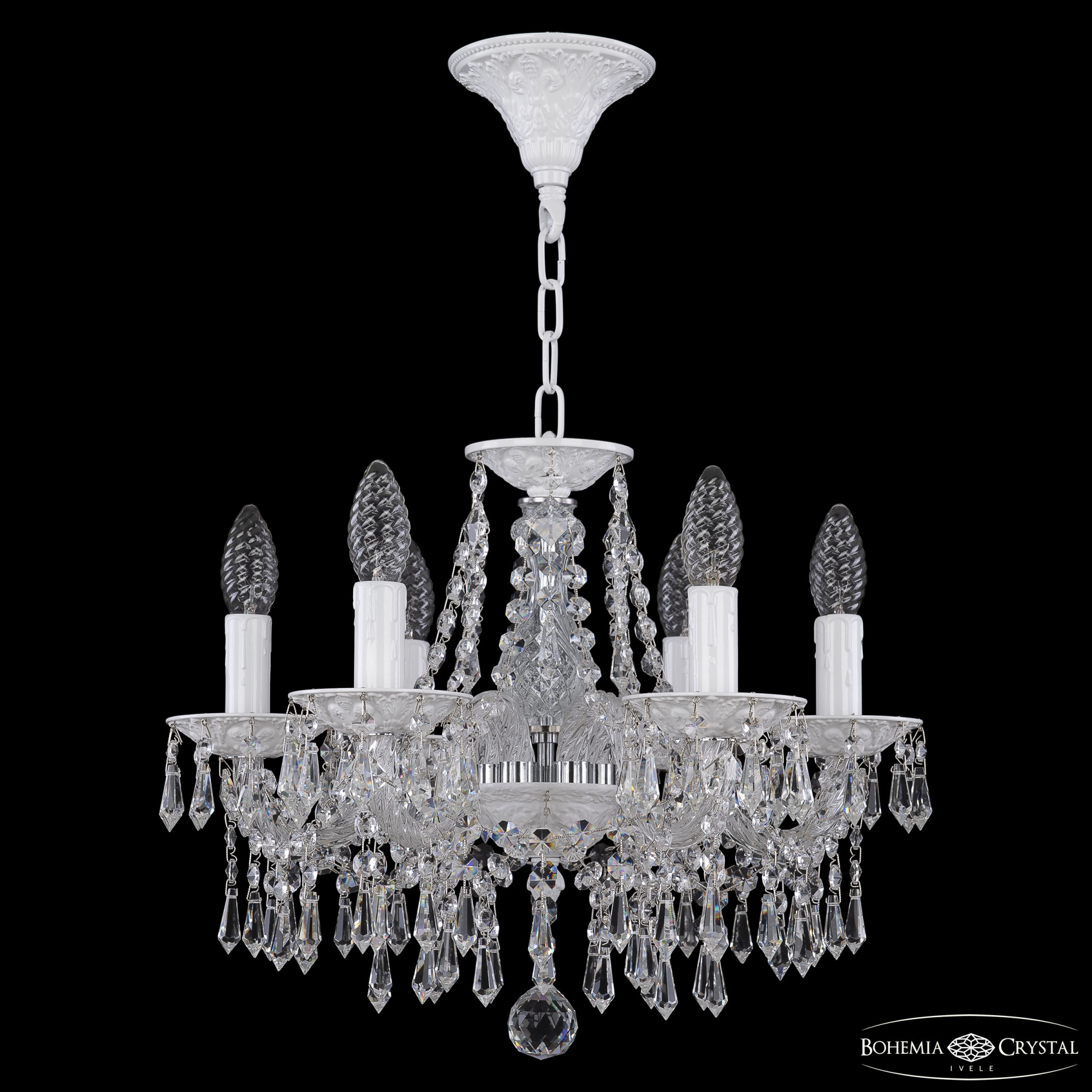 Подвесная люстра Bohemia Ivele Crystal AL16303/6/141 WG