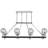 Подвесная люстра Lumina Deco LDP 9110-8-PR BK+CHR