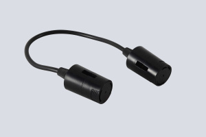 Крепление подвесное с двойным фиксатором для гибкой магнитной системы Crystal Lux Trace 48V CLT 0.217 04 BL
