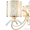 Подвесная люстра Arte Milano Florentia-9787 309787/5 Wh/Gd