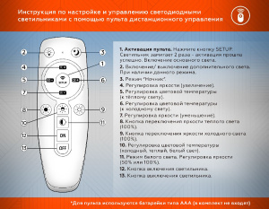 Потолочная люстра Ambrella Light Acrylica Original FA8912