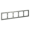 Рамка на 5 постов Voltum S70 VLS100505 (сталь)
