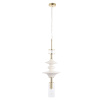 Подвесной светильник Crystal Lux VALENCIA SP1.4 GOLD