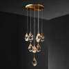Подвесной светильник Delight Collection Crystal rock MD-020B-11 gold