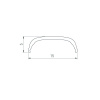 Экран Arlight ARH-BENT-W18-3000 Opal (Пластик) 066585