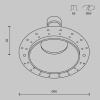 Встраиваемый светильник Maytoni Share DL126-GU10-TRS-W