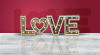 Настольная лампа декоративная Globo Love 29976