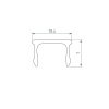 Экран Arlight ARH-PLINTUS-FANTOM-3000 Opal 043128