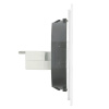 Розетка компьютерная 2-местная RJ-45 (механизм) Stekker Мия RST00-3111-01 50437