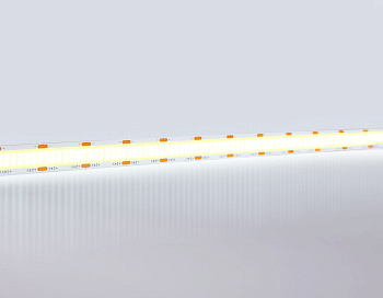 Светодиодная лента Ambrella Light Illumination COB 616Led/19W m/ 24V IP20 6500K/ 5m*12mm*2mm (2 конт.) GS4803