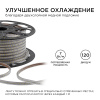 Светодиодная лента OGM Эконом 220В 2835 7Вт/м 4000К 50м IP65 O17-08