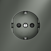 Розетка со шторками Voltum S70 VLS040206 (титан)