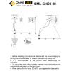 Подвесная люстра Omnilux Cennina OML-52403-08