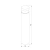 Ландшафтный светильник Elektrostandard 1532 TECHNO LED черный 4690389219184 a072085