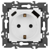 Розетка со шторками с USB type-A+C Эра Elegance 14-4108-01М Б0067710