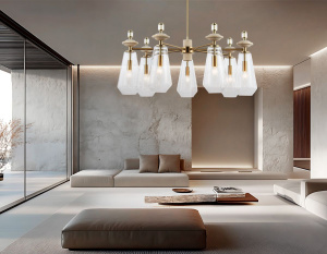 Люстра на штанге Ambrella Light High Light Ceramo Modern LH53306