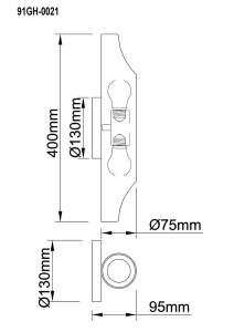 Настенный светильник Garda Decor 91GH-0021