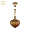 Подвесной светильник Art Classic 34.003P.18.G.Amber.H-1A