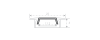 Алюминиевый профиль SWG RC-2206-BL 020195