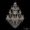 Подвесная люстра Bohemia Ivele Crystal Verona 72110/12+6+6/300/3d B NW