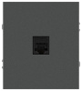 Розетка Эра Arktik 16-3107-06 информационная RJ45 графит Б0070479