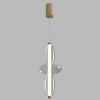 Подвесной светильник Crystal Lux QUASAR SP14W LED TRANSPARENT