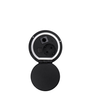 Блок розеток 51 (1 секция и 2 USB) Mebax 00-00000828
