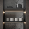 Алюминиевый профиль Arlight SL-MINI-SHELF-H9-2000 ANOD OLIVE GREY 038208