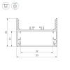 Профиль Arlight SL-LINE 029040