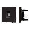 Механизм компьютерной розетки Arlight SCT-NOBE-MPC1-SFPL-BK (RJ-45, CAT6) 054305