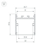 Алюминиевый профиль Arlight SL-LINE-3638-LW-3000 WHITE 043975(1)