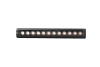 Трековый магнитный светильник iLedex Vision 4825-041-L209-12W-36DG-3000K-BK