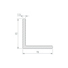 Уголок Arlight ARH-W15x15x1,5-3000 WHITE (Алюминий) 063522