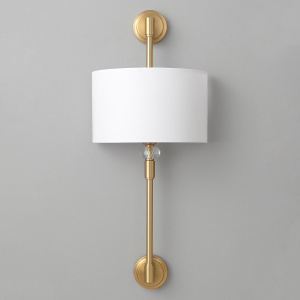 Бра Crystal Lux VINTAGE AP2 BRASS