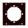 Рамка 1-местная Stekker Мия PFR00-3001-08 пудровый жемчуг 50486