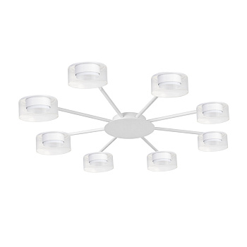 Потолочная люстра Arte Lamp Alius A8042PL-8WH