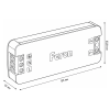 Трансформатор для светодиодной ленты Feron LB010 24W 24V IP20 53143