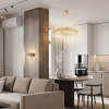 Подвесная люстра Modelux ML.9888.600 GD