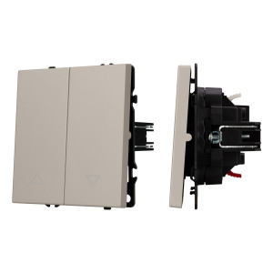Механизм выключателя управления шторами Arlight SWT-NOBE-MKR2-SFPL-CA (230V, 10A) (Кашемир) 059434