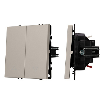 Механизм выключателя управления шторами Arlight SWT-NOBE-MKR2-SFPL-CA (230V, 10A) (Кашемир) 059434