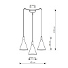 Подвесной светильник LightHall Glaro LH012080