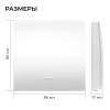 Выключатель кинетический 1кл., IP44, 2,4 ГГц, Smart, бел. Apeyron 04-71