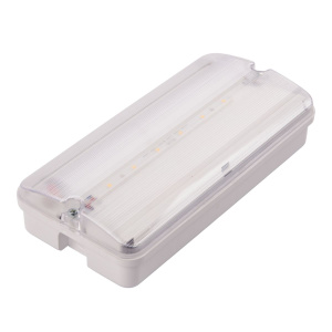 Светильник пылевлагозащищенный Uniel ULW-K25B 6W/4000K/EMG IP65 WHITE UL-00013352